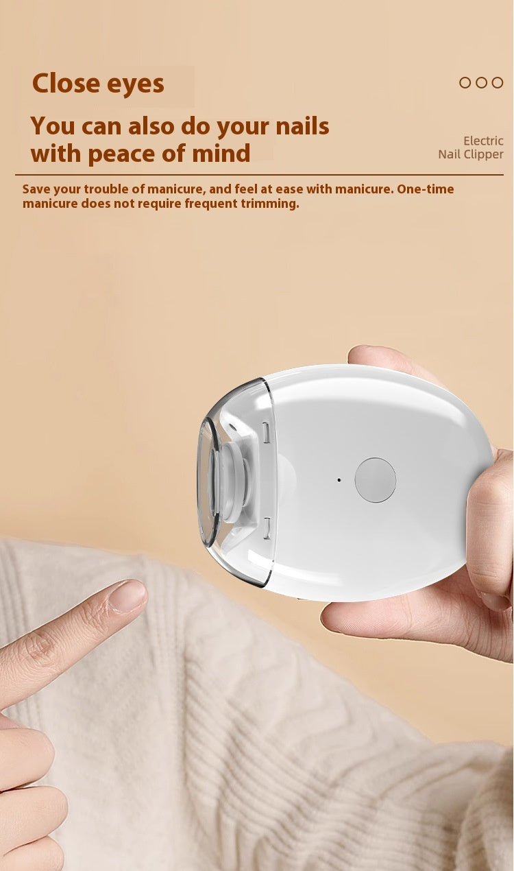Baby Electric Nail Grinder | Safe USB-Rechargeable Nail Trimmer