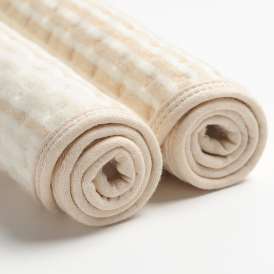 Portable Waterproof Baby Changing Mat – Four-Layer Cotton Compact Pad