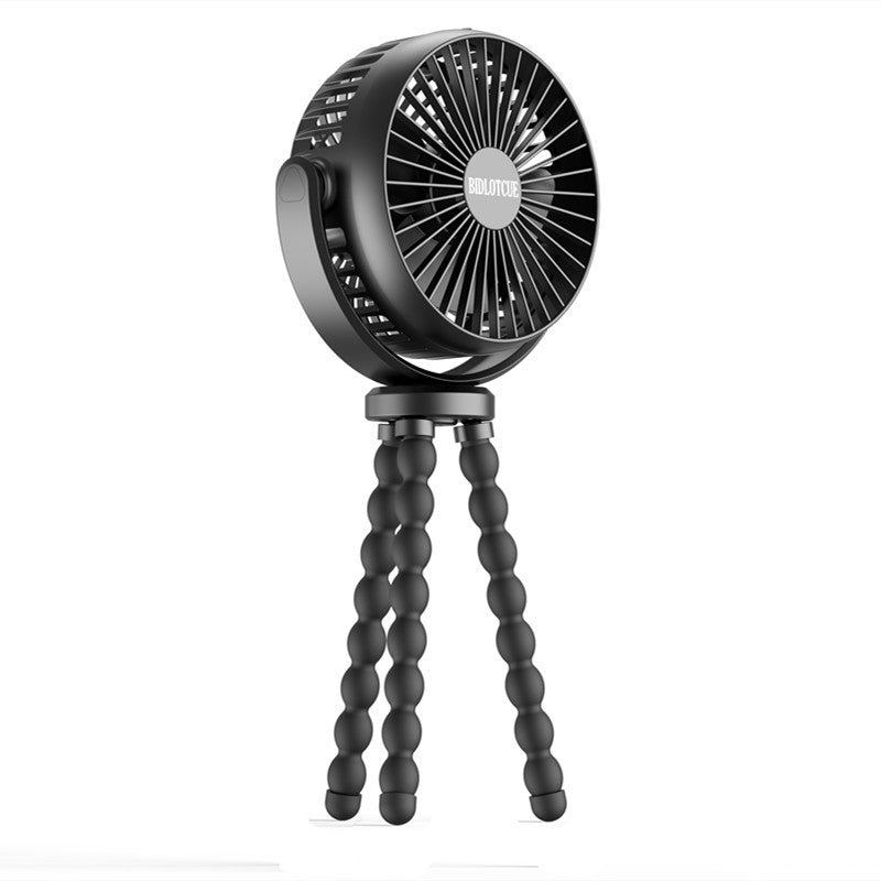 3-in-1 Portable Baby Cooling Fan – Stroller, Car Seat & Nursery