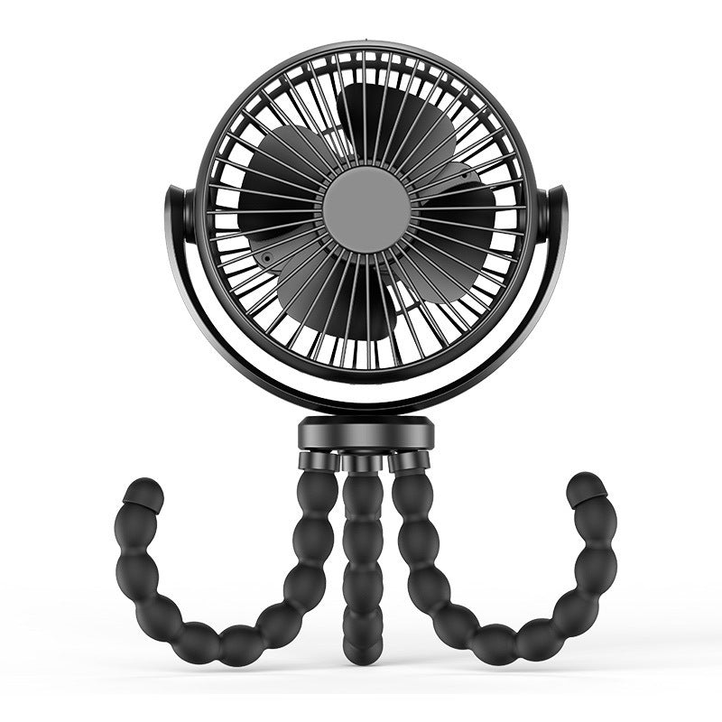 3-in-1 Portable Baby Cooling Fan – Stroller, Car Seat & Nursery