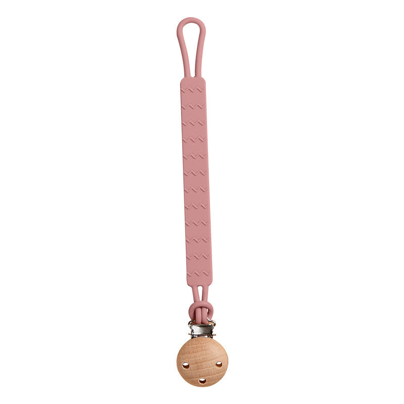 Silicone Pacifier Clip | Safe, Non-Toxic & Baby-Friendly Teether Holder