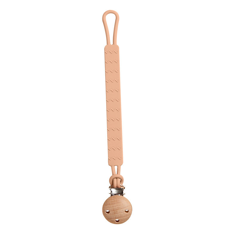 Silicone Pacifier Clip | Safe, Non-Toxic & Baby-Friendly Teether Holder