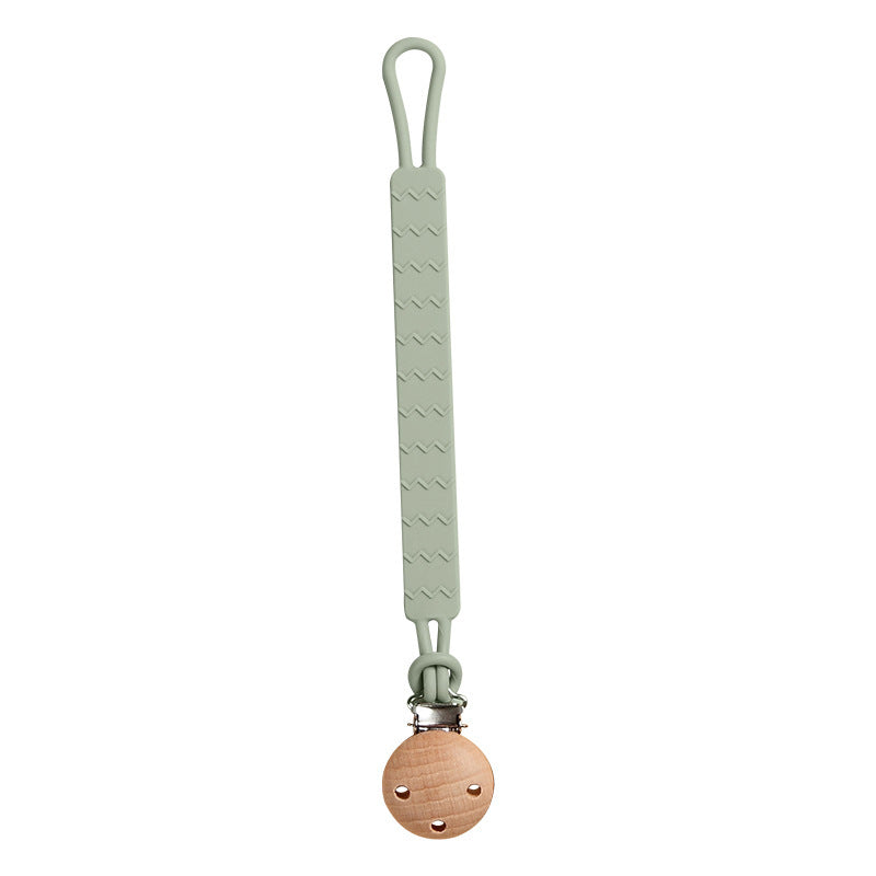 Silicone Pacifier Clip | Safe, Non-Toxic & Baby-Friendly Teether Holder