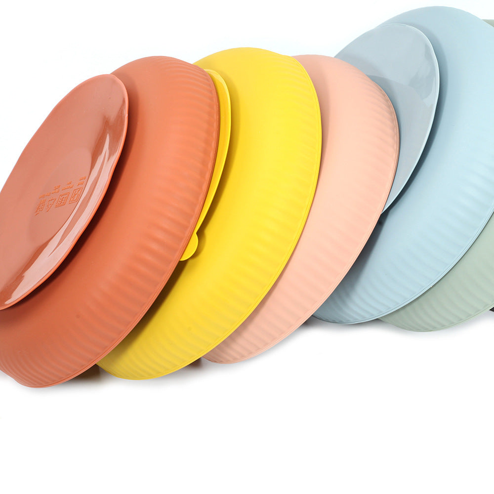 Baby Silicone Suction Plate – Mess-Free Feeding in Pastel Colors
