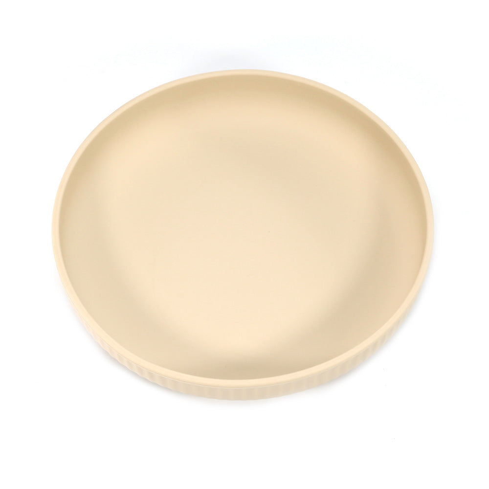 Baby Silicone Suction Plate – Mess-Free Feeding in Pastel Colors