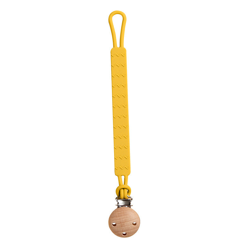 Silicone Pacifier Clip | Safe, Non-Toxic & Baby-Friendly Teether Holder