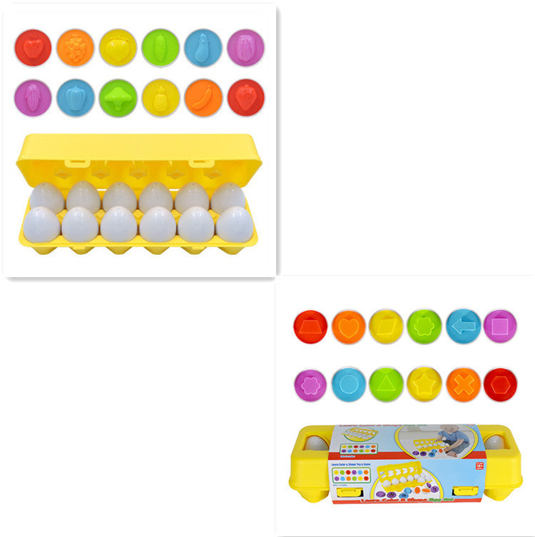 Montessori Smart Egg Shape Sorter – Early Learning Matching Toy