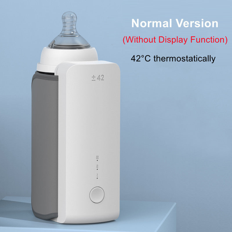 Portable Rechargeable Baby Bottle Warmer | USB-Powered Travel Heater