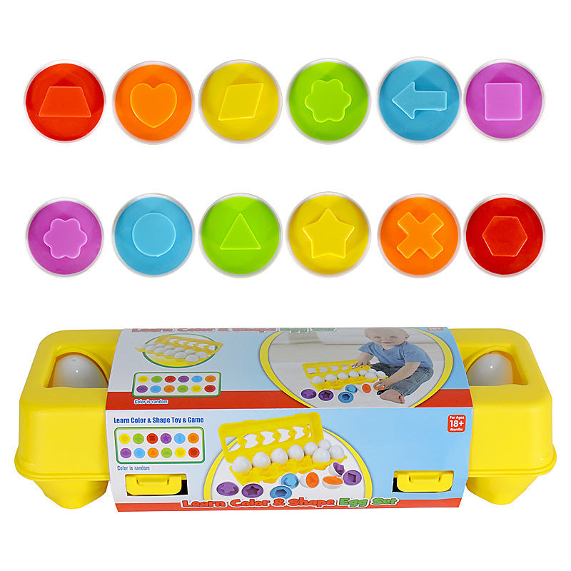Montessori Smart Egg Shape Sorter – Early Learning Matching Toy