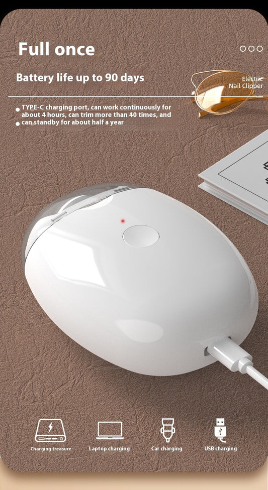 Baby Electric Nail Grinder | Safe USB-Rechargeable Nail Trimmer